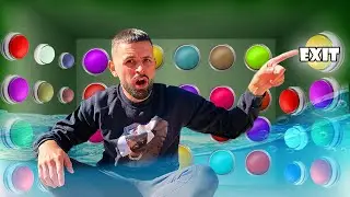 CUTIA CU 100 DE BUTOANE MISTERIOASE ! **CHALLENGE**