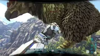 ARGENTAVIS JESUS!! Argentavis glitch - Ark Survival Evolved