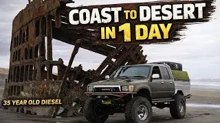 Hilux Overland Expedition EP1 — Coast to Desert in a 35 Year Old Toyota