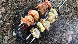 Полевая кухня Шашлык на щепочнице