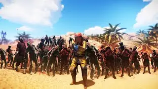RUST - ВЫЖИВАЕМ НА СЕРВЕРЕ ЗАБИТЫМ ЗОМБИ! Jackson/Джексон