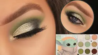 COLOURPOP X BABY YODA 'THE CHILD' PALETTE TUTORIAL | EIMEAR MCELHERON