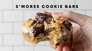 BEST EVER S'mores Cookie Bars!