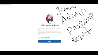 How to Reset Jenkins Admin Password