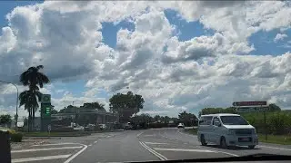 Beautiful day driving (Australia) countryside