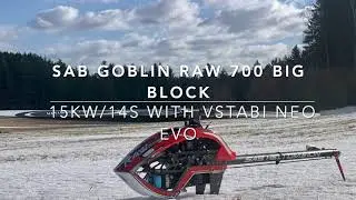 Testflug SAB Raw 700 Vstabi EVO  HD 1080p