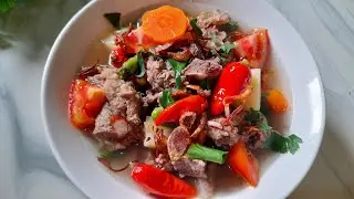 DAGING SAPI DIMASAK BEGINI TERNYATA ENAK BANGET DAN KUAHNYA SUEGERRR PISAN