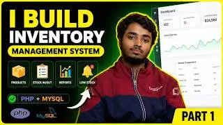 Build Inventory Management System in PHP & MySQL (Step-by-Step) | Part 1