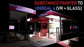 Substance Painter to Unreal VR Level Setup