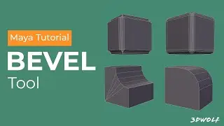 Maya Tutorial for Beginners | Bevel Tool in Maya 2022