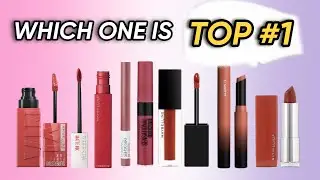 Ranking MAYBELLINE lippies