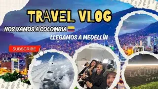 We're going to Colombia 🇨🇴What a disaster with the delays of the ✈️ We finally arrived in Medellín