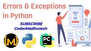 Errors and Exceptions in Python (in Hindi) | Python Lecture 31 | TypeError, EOFError, RuntimeError..
