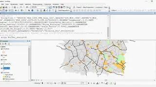 ArcMap Introduction to Python Window ArcPy