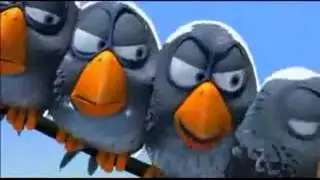 passarinhos engrasados - PIXAR