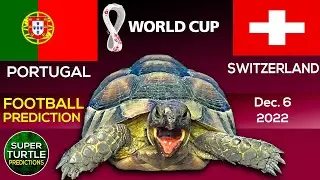 Portugal vs Switzerland ⚽ FIFA World Cup 2022 | 🐢 Turtle Football Predictions