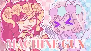 FW MACHINE GUN• Fake Collab with @y3llowx #y3llowMGfc #gacha inspo ​⁠@Mitsuki._.officiall