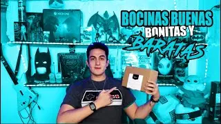 UNAS BOCINAS BUENAS BONITAS Y BARATAS PARA TU SET UP!!