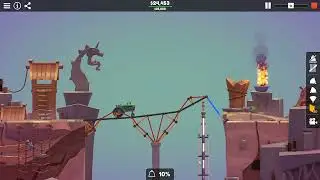 Poly Bridge 3 - Best of low stress bridge (2)
