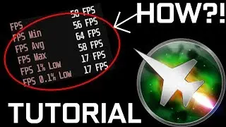 How to monitor FPS Avg,FPS Min,FPS Max,FPS 0.1% Low and FPS 1% Low with MSI Afterburner