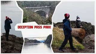 Едем в Deception pass park (одно из знаковых мест штата Вашингтон)