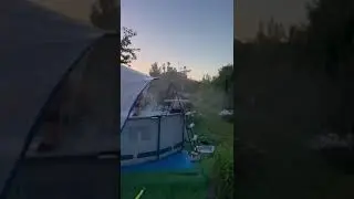 пар из под купола, перепад температуры ,10 градусов
