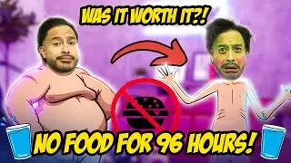 DRANK ONLY WATER FOR 4 DAYS (WATER FAST - EVERYTHING YOU NEED TO KNOW)