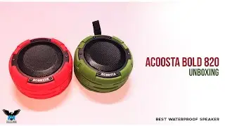 Acoosta Bold 820 Unboxing ( Red & Green) | Bluetooth Speaker