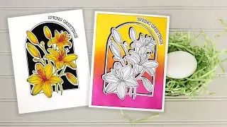 Think Outside the Shaker - Two No-Waste Die Cut Cards