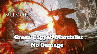 Black Myth Wukong - Green-Capped Martialist Boss Fight [No Damage]