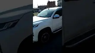 Скрытая установка лебёдки на mitsubishi L200 модель 2020 г.