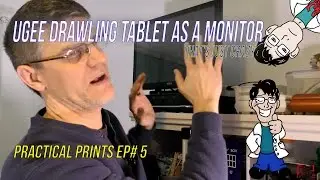 Ugee Drawling Tablet As a Monitor 4K #3DPrinting