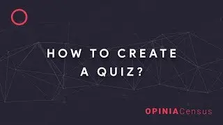 How to create a Quiz