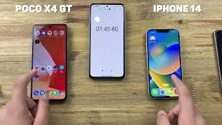 IPhone 14 VS Poco X4 GT - First SPEED TEST