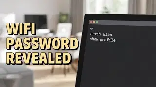 Show Wi Fi Password Using CMD Netsh Command 💻