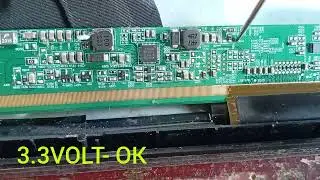 32 INCH SAMSUNG LED TV NO DISPLAY BACK LIGHT OK