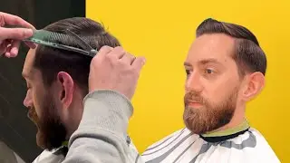 Simple Mens Haircut on a Difficult Head Shape 💈 