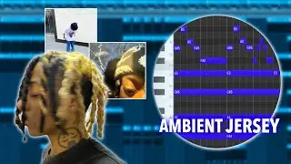 HOW TO MAKE AMBIENT JERSEY CLUB BEATS FOR Skaiwater/Kanii | FL Studio Tutorial