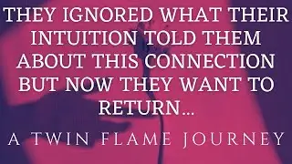 They Ignored What Their Intuition Told Them..| A Twin Flame Journey