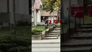 Renato taming a beast of a kinker! #bmx
