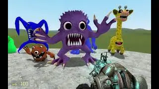 Монстры Zoonomaly VS Garten of Banban в Garrys Mod