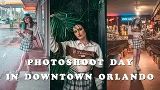DOWNTOWN ORLANDO PHOTOSHOOT ft. Nate | DCP Vlog