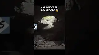 Strange Man Discovers BACKROOMS are REAL #scary