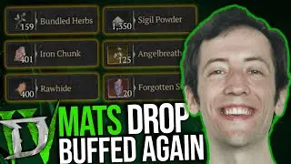 Diablo 4 - MATERIAL DROP RATES BUFFED AGAIN