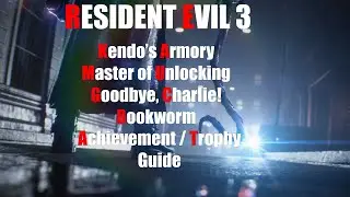 Resident Evil 3 Remake Collectible Achievements / Trophy Guide