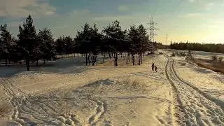 Карьер в лесу на ПЗТО.