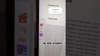 Side Menu experiment in #flutter #appdevelopment