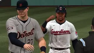 Cleveland Guardians vs Detroit Tigers - ALDS Game 1 Full Game Highlights - MLB The Show 24 Sim