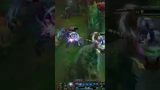 1 HP Irelia 1v2! #shorts #leagueoflegends #lol #gaming #league