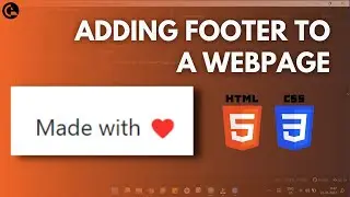 How to Add Footer to a Website using HTML | codeayan